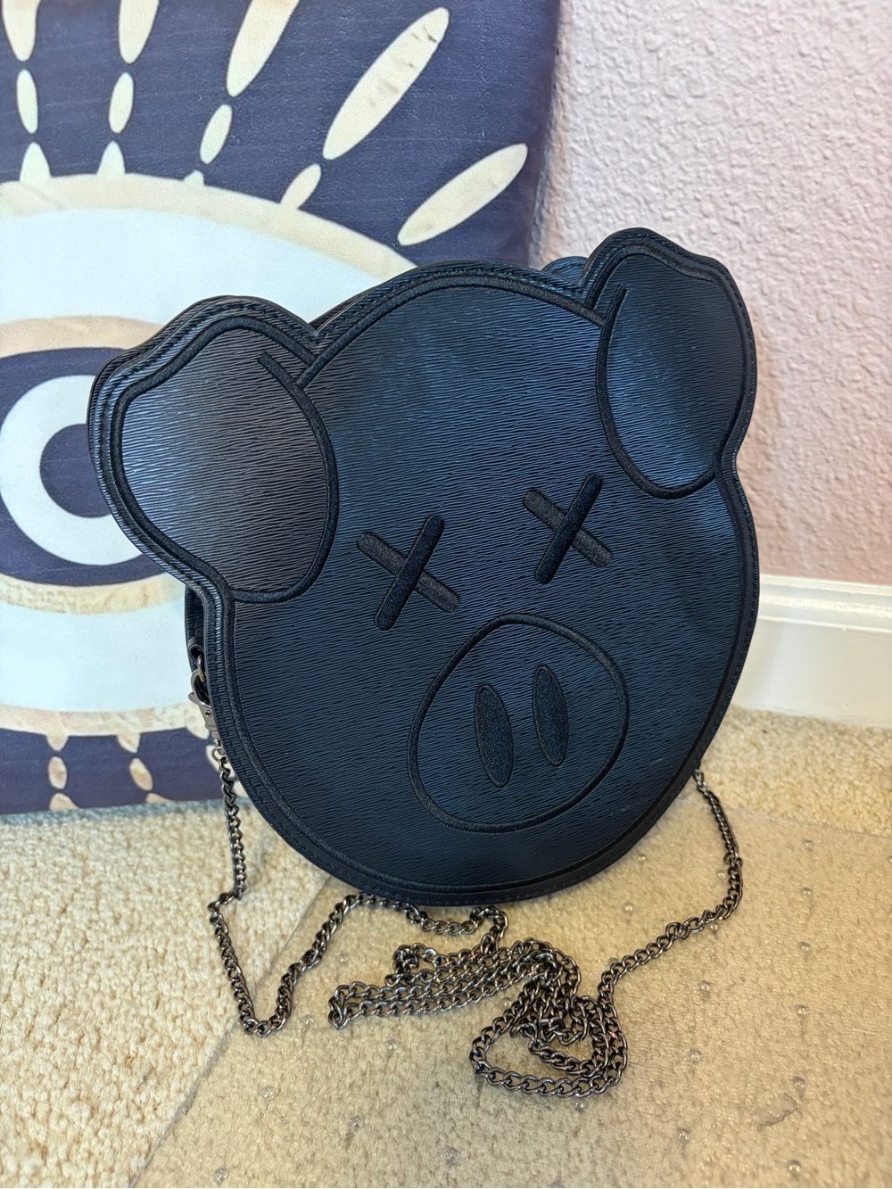 Jeffree Star Shane Dawson Black Pig Crossbody Bag Dead Eyes Purse